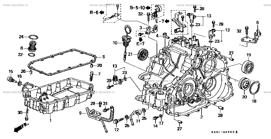 Epcdata запчасти honda