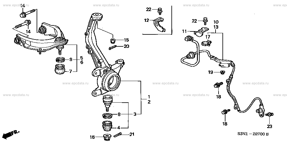 Epcdata каталог запчастей honda