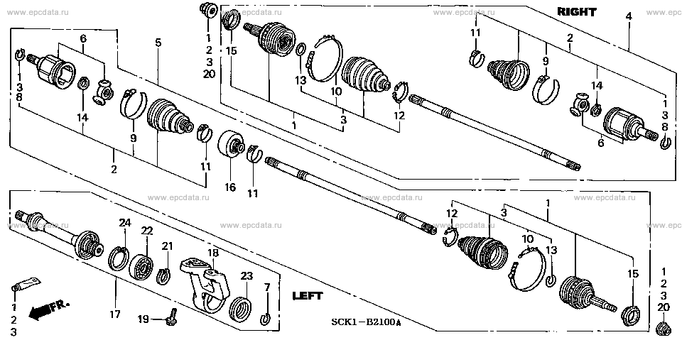 Front Drive / Axle Shaft