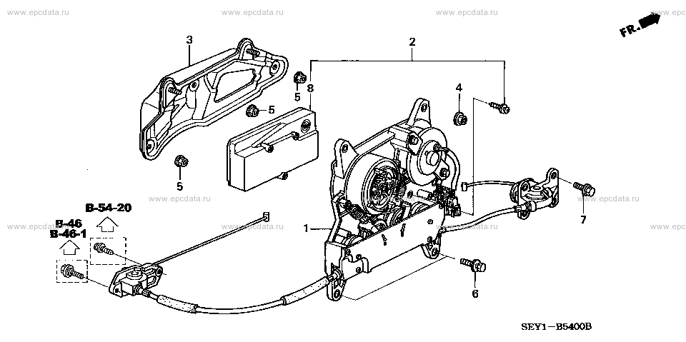 B For Honda Mobilio Spike Frame Dba Gk Genuine Parts Amayama