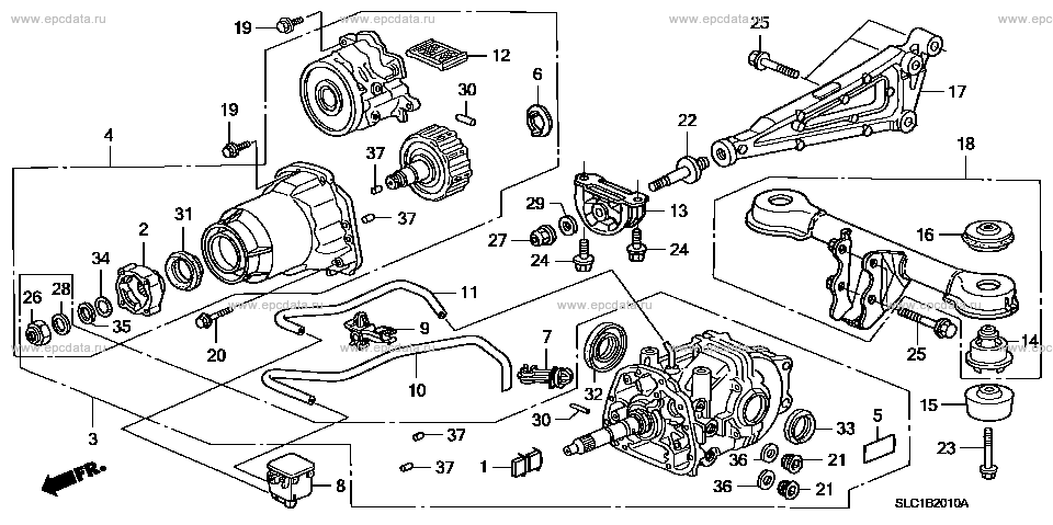 Rear Differential / Support