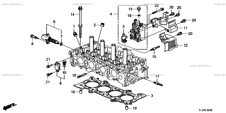 Vtcｵｲﾙｺﾝﾄﾛｰﾙﾊﾞﾙﾌﾞ for Honda Accord CU, 8 generation 12.2008 - 01.2011 ...