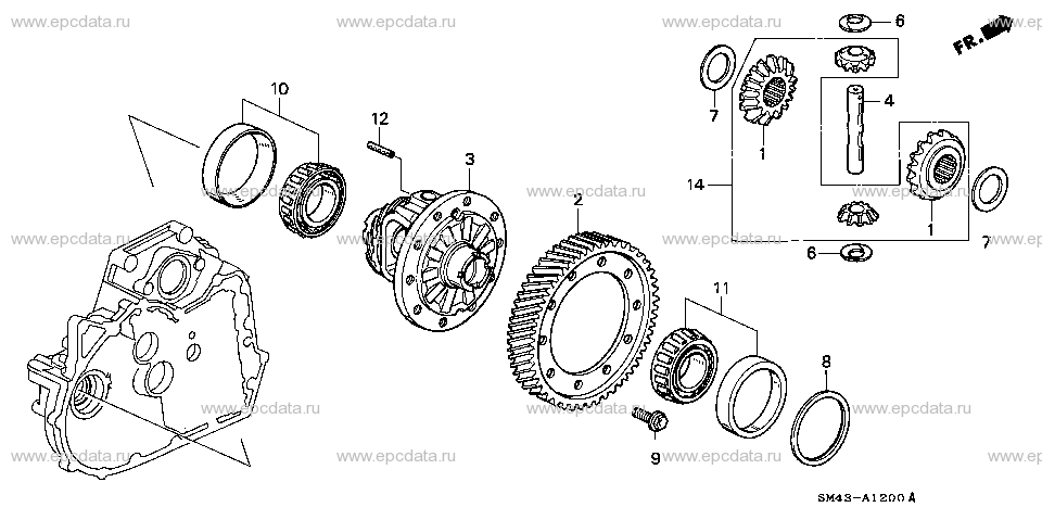 ATM-12 DIFFERENTIAL GEAR
