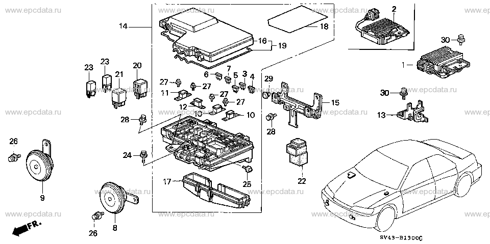 1996 honda accord engine diagram
