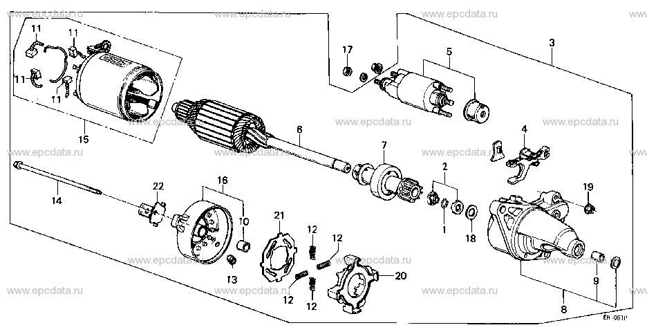 E-7-4 STARTER MOTOR (DENSO)(5)
