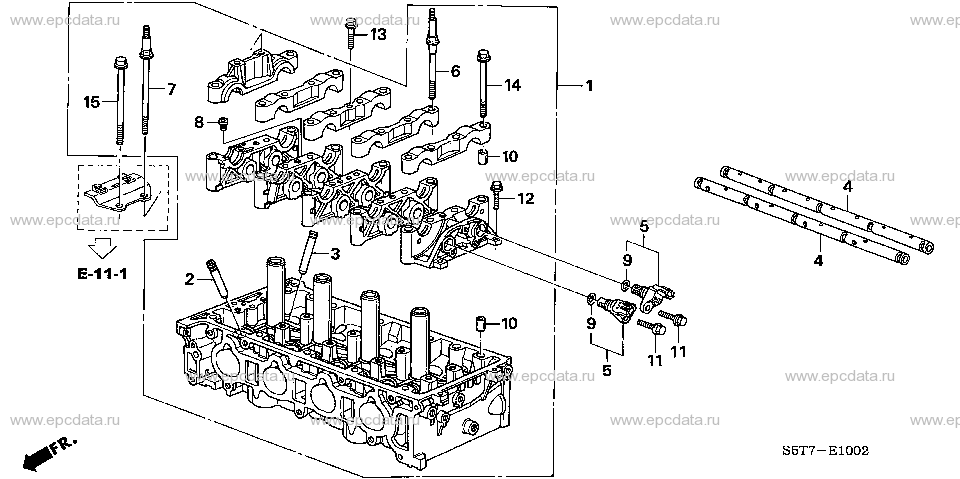 E-10-2 CYLINDER HEAD (TYPE R)