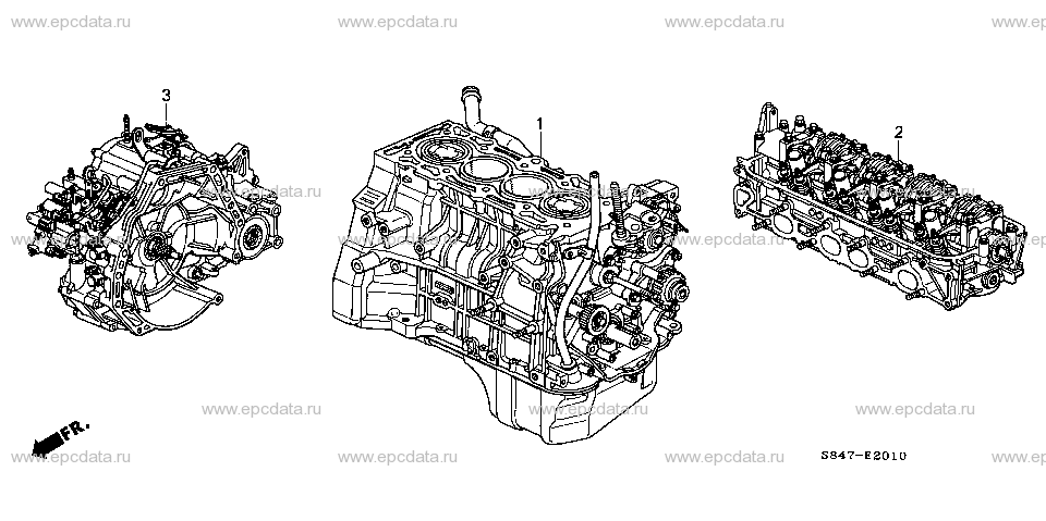 E-20-10 ENGINE ASSY./ TRANSMISSION ASSY. (L4)