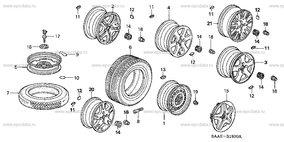 Tire/wheel Disks