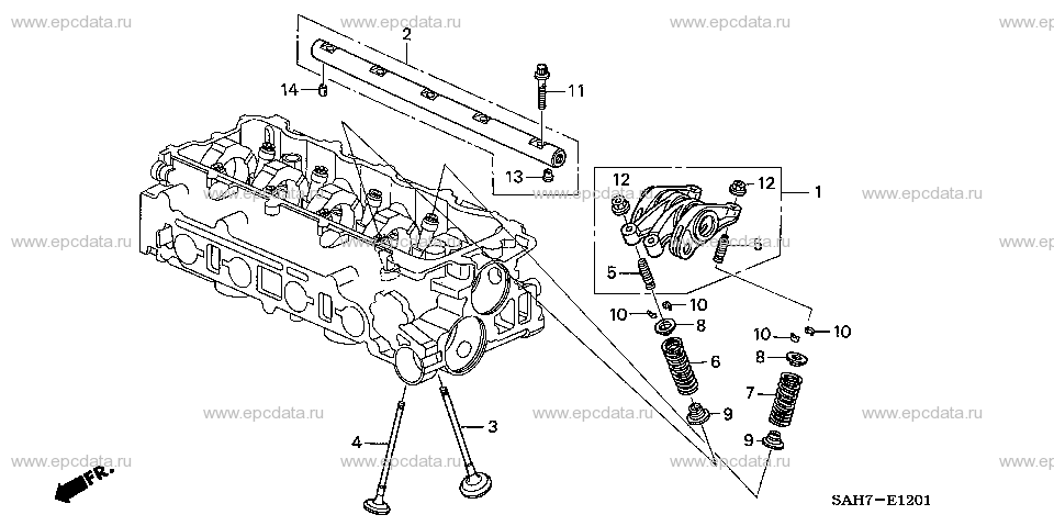 E-12-1 VALVE/ROCKER ARM (VTEC)