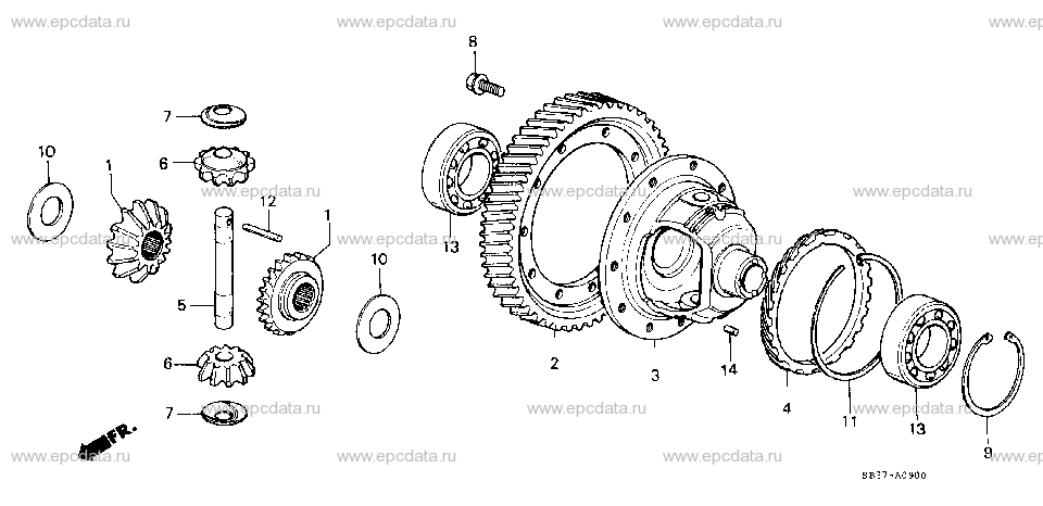 ATM-9 DIFFERENTIAL GEAR