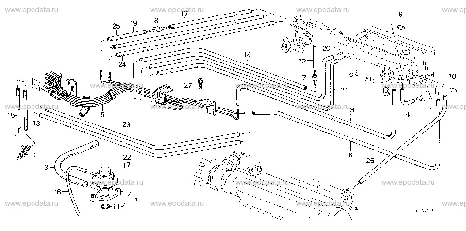 E-2-2 INSTALL PIPE/TUBING (PGM-FI)