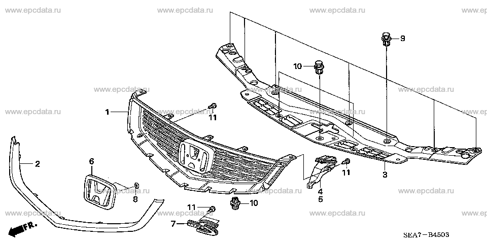 B-45-3 FRONT GRILLE (4)