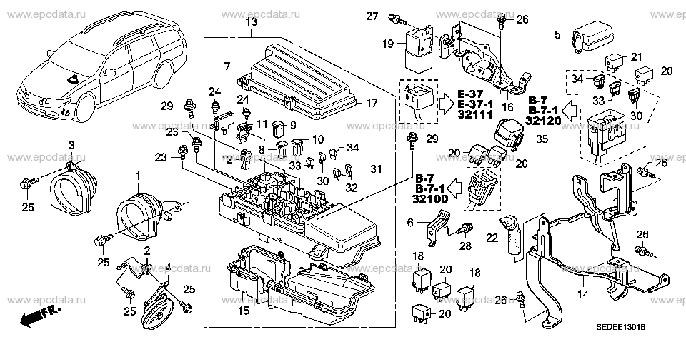 B-13-1 CONTROL UNIT (ENGINE ROOM) (DIESEL)