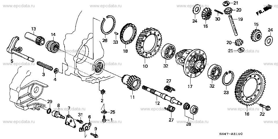 ATM-21 DIFFERENTIAL (4WD)