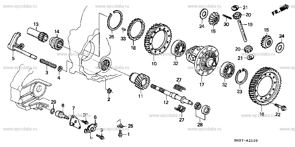 ATM-21 DIFFERENTIAL (4WD)