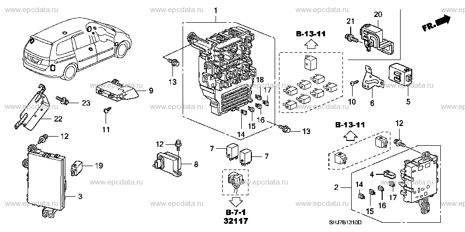 B-13-10 CONTROL UNIT (CABIN) (1)