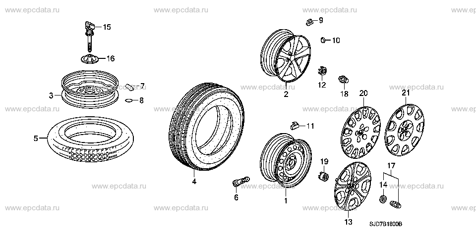 Tire/wheel Disks