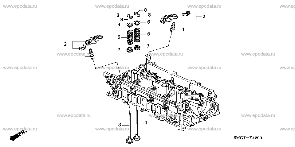 E-42 VALVE/ROCKER ARM (DIESEL)