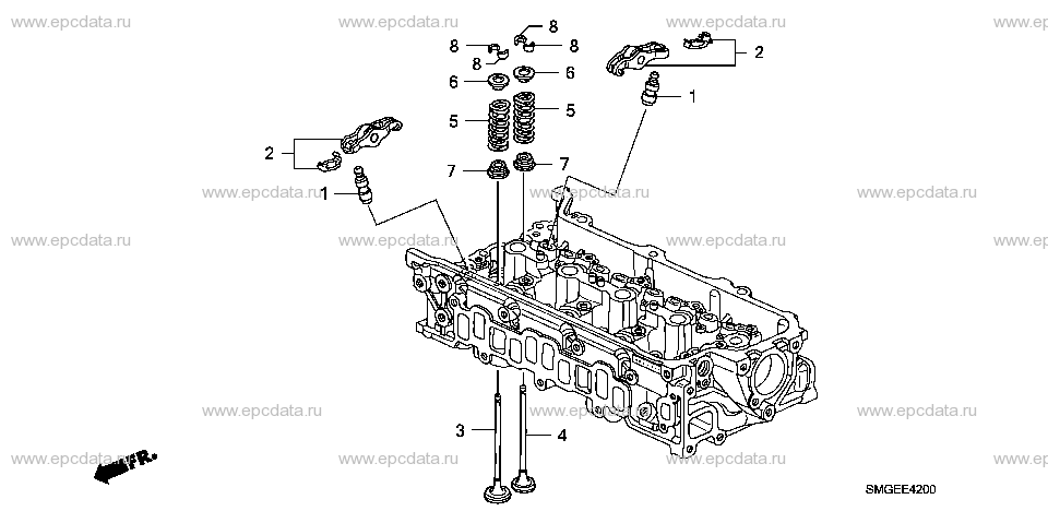 E-42 VALVE/ROCKER ARM (DIESEL)