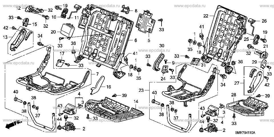 Rear Seat Components