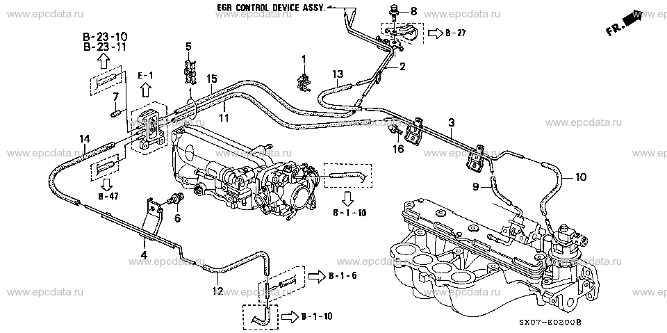 E-2 INSTALL PIPE/TUBING (2.2L)