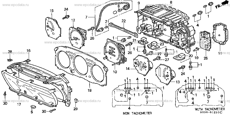 B-12-10 METER COMPONENTS(NS)