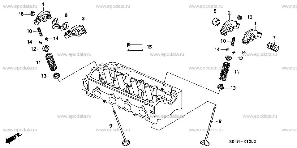 E-12 VALVE/ROCKER ARM (1)