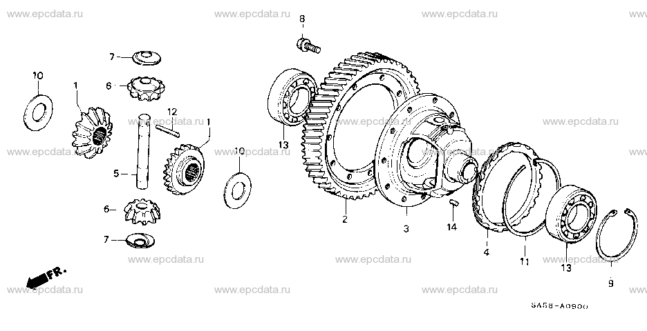 ATM-9 DIFFERENTIAL GEAR