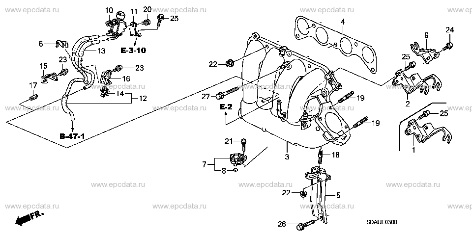 E-3 INTAKE MANIFOLD (L4) (1)