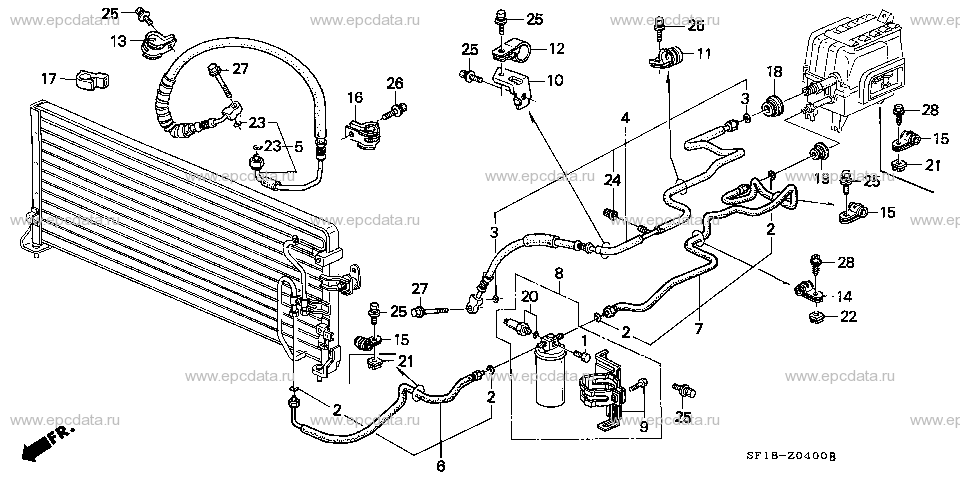 BOP-4 AIR CONDITIONER (HOSES/PIPES)
