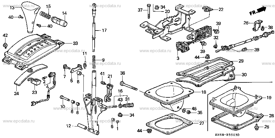 B-35-3 SELECT LEVER (2)