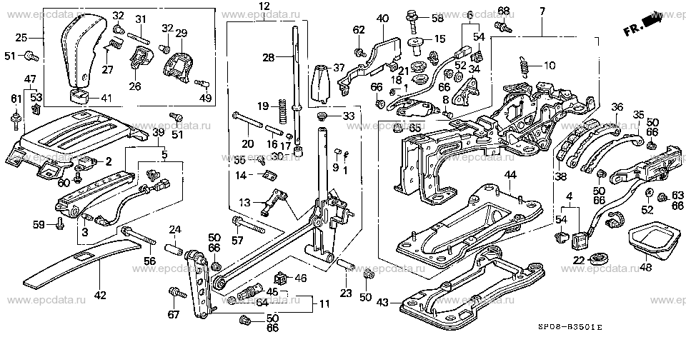 B-35-1 SELECT LEVER (2)