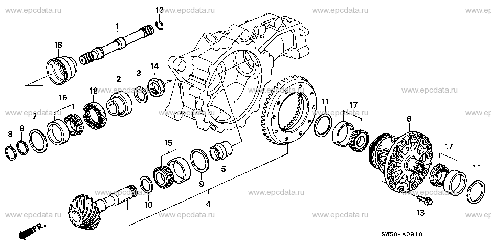 ATM-9-10 DIFFERENTIAL GEAR (L5)