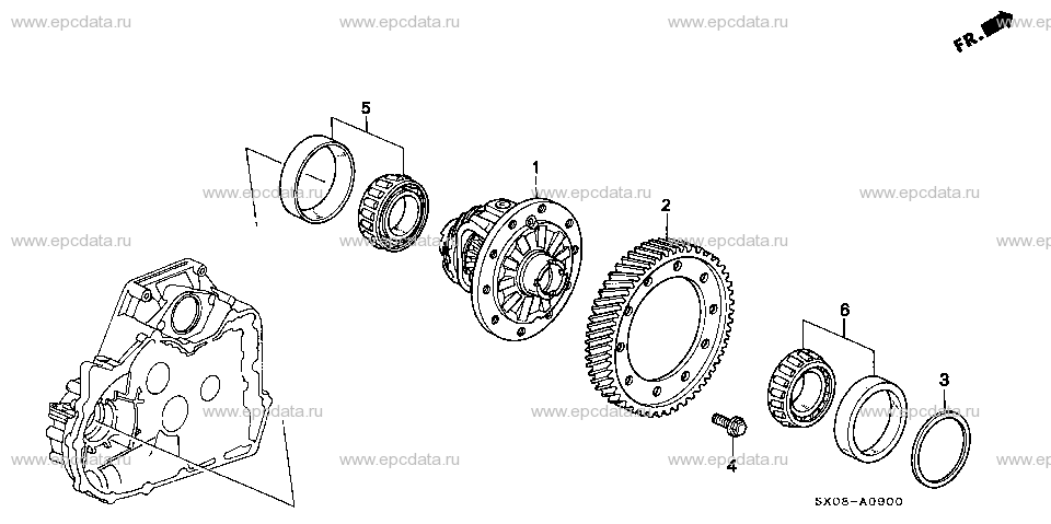 ATM-9 DIFFERENTIAL GEAR (2.2L)