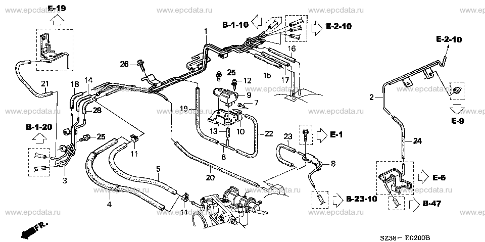 E-2 INSTALL PIPE/TUBING (LH) (1)