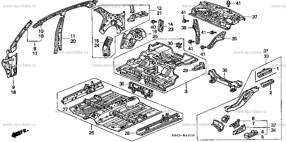 B-49-10 INNER PANELS