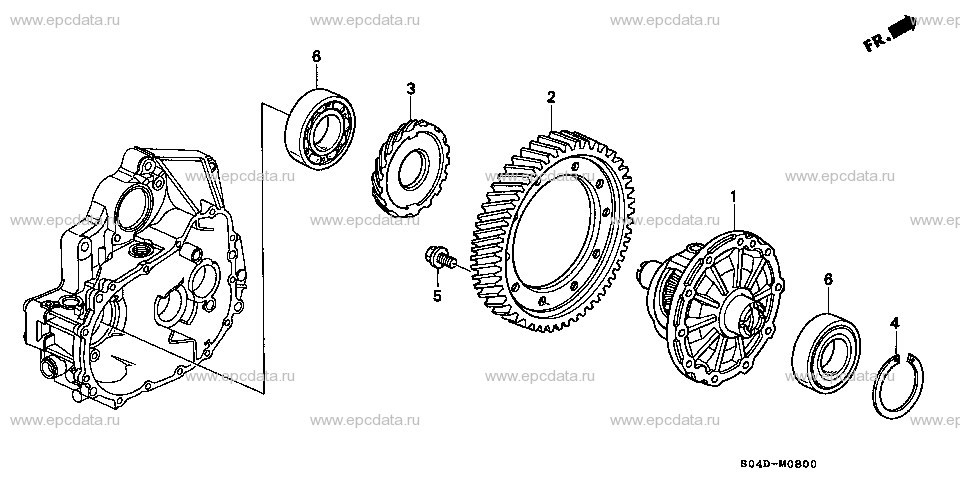 M-8 DIFFERENTIAL GEAR (1)