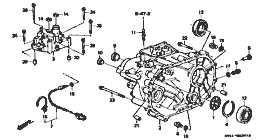 M-22 Transmission case (4WD)