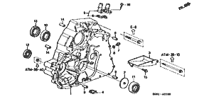 ATM21- torque converter case (2WD)(130)