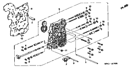 ATM18- main valve body (4WD)