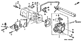E-1 throttle body (SOHC)