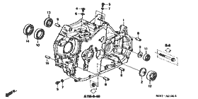 ATM-1 torque converter case (4AT)