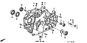 ATM-1 torque converter case