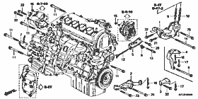 Двигатель r18a honda схема