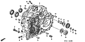 ATM-1 torque converter case (2WD)