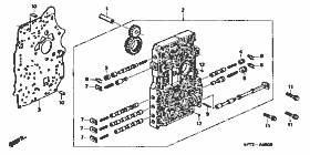 ATM-8 main valve body (4AT)