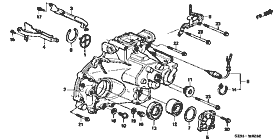 M-2 Transmission case (2WD,4WD)