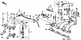 E-3-1 Intake manifold (vertical ranging)