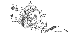 ATM11- torque converter case (vertical ranging)