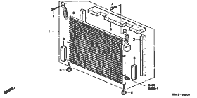 B-58 air conditioner (ｺﾝﾃﾞﾝｻｰ)